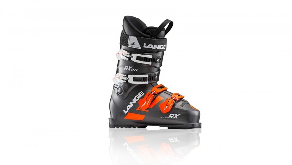 Skischuh Silber